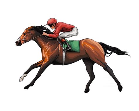 Horse Racing Clip Art High Res Illustrations .